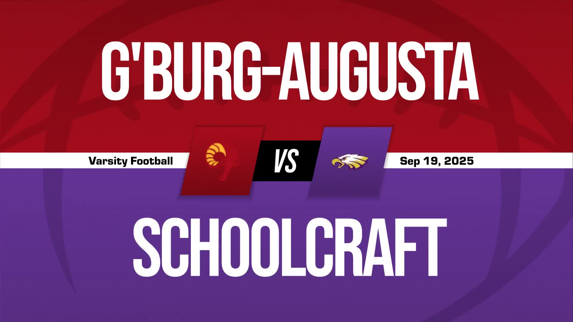 Football Game Preview: Galesburg-Augusta Rams vs. Saugatuck Trailblazers