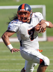 Balboa star Christian Pulusian ran hard
but was contained most of the day.