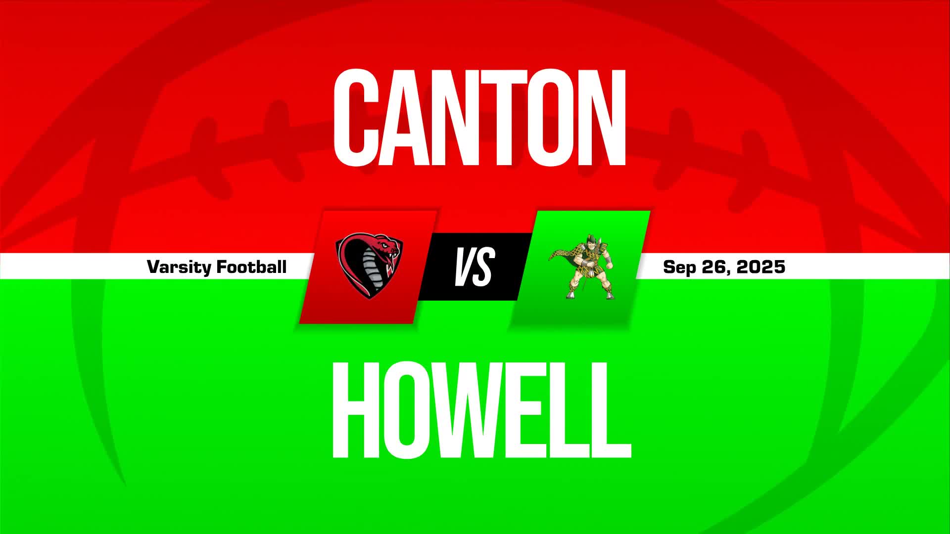 Football Game Preview: Canton Cobras vs. Plymouth Wildcats + How To Watch