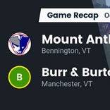 Football Game Recap: Mount Anthony vs. Otter Valley