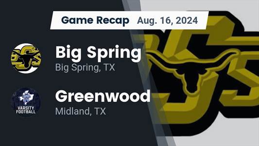 Football Game Preview: Big Spring Heads Out