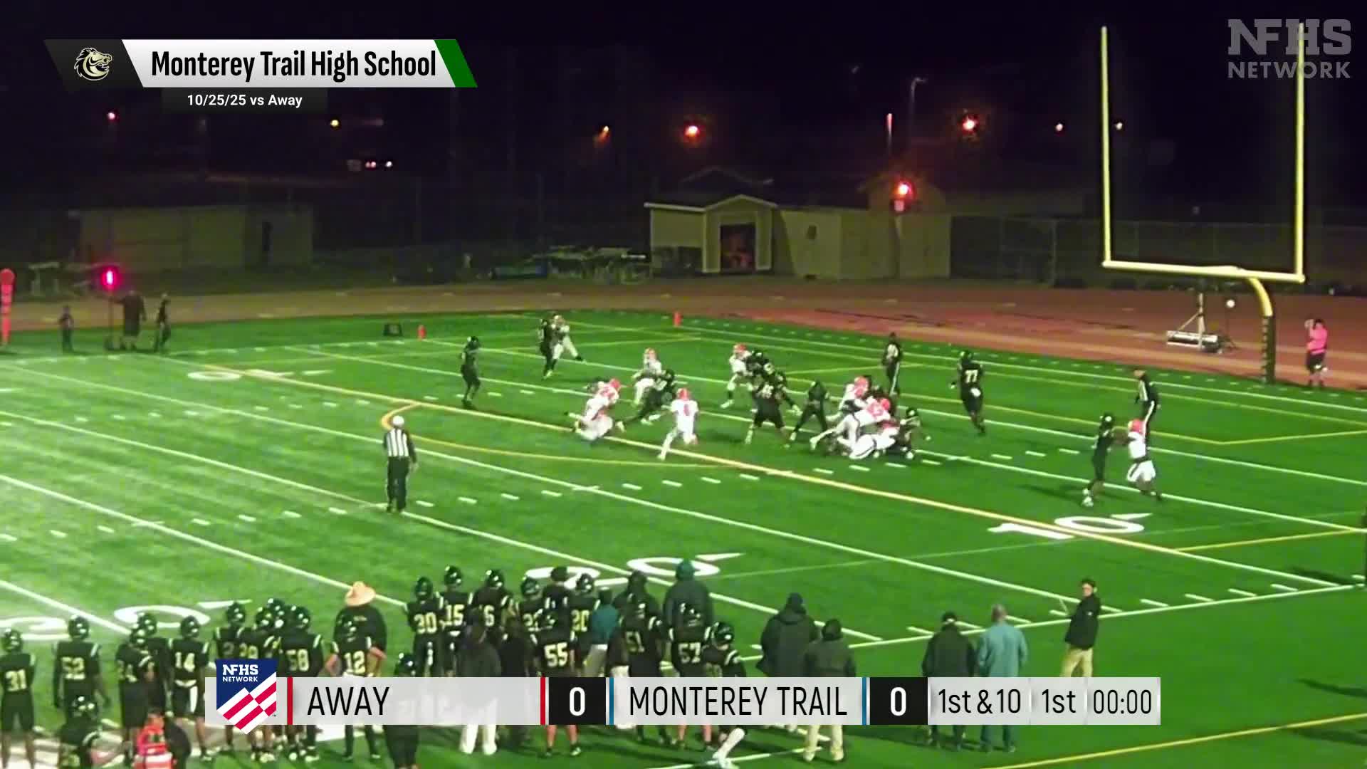 Football Recap: Monterey Trail Piles Up the Points Against Inderkum + How To Watch