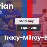 Football Game Recap: Adrian vs. Tracy-Milroy-Balaton
