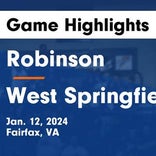 Robinson vs. West Springfield