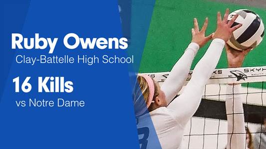 Ruby Owens Game Report: vs Notre Dame