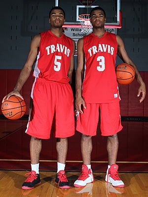 Andrew (left) and Aaron Harrison, Fort Bend Travis