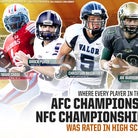 NFC Championship: Where every Philadelphia Eagle, San Francisco 49er was rated coming out of high school