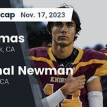 Football Game Recap: Cardinal Newman Cardinals vs. Marin Catholic Wildcats