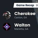 Football Game Recap: Cherokee Warriors vs. Walton Raiders