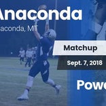 Football Game Recap: Anaconda vs. Powell County