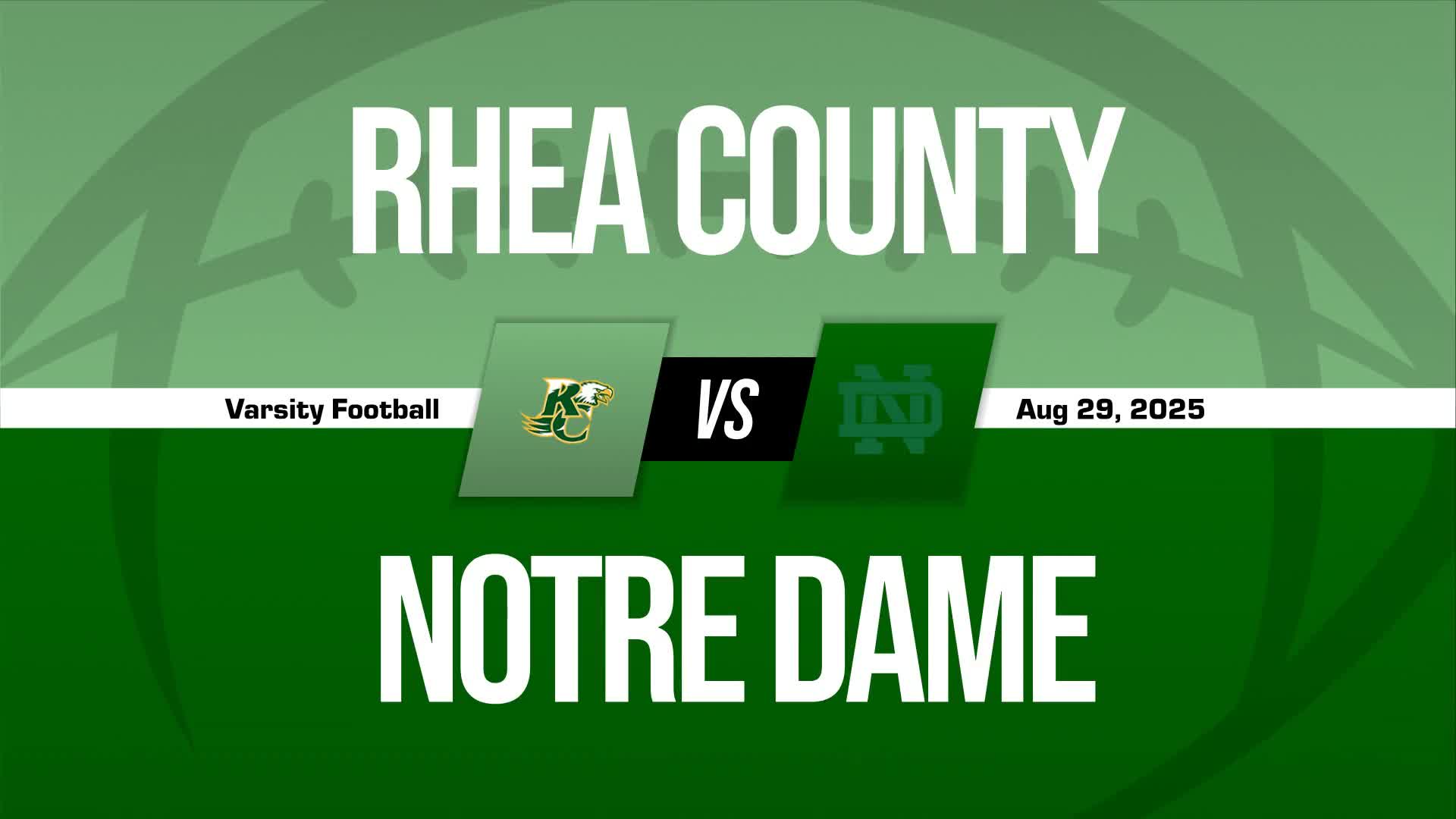 Football Game Preview: Rhea County Golden Eagles vs. Lenoir City