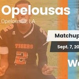 Football Game Recap: West St. Mary vs. Opelousas