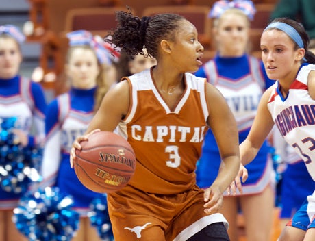 DeJane James directs a Capital Prep girls team that has lofty expectations.