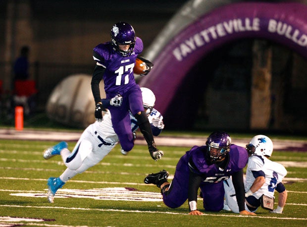 Blake Power and Fayetteville can officially erase the sting of an 0-2 start by securing the league title this week against Bentonville.