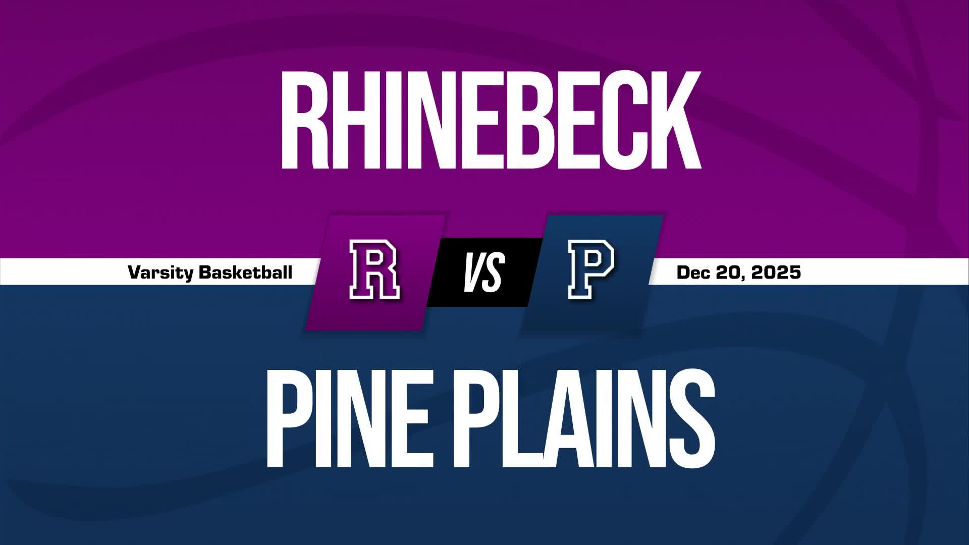 Basketball Recap: Rhinebeck Wins Going Away Against Pine Plains
