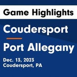Basketball Game Recap: Port Allegany Gators vs. Cameron County Raiders