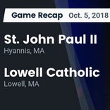 Football Game Recap: Lowell Catholic vs. Greater Lowell Tech