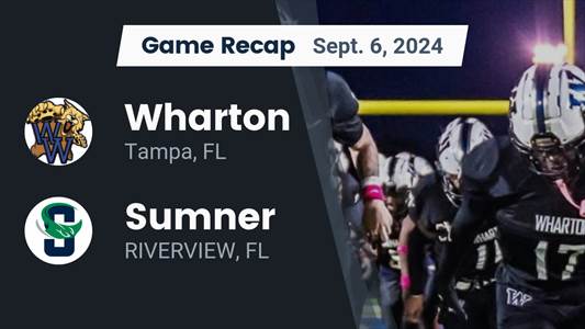 Football Recap: Sumner Has No Trouble Against Wharton