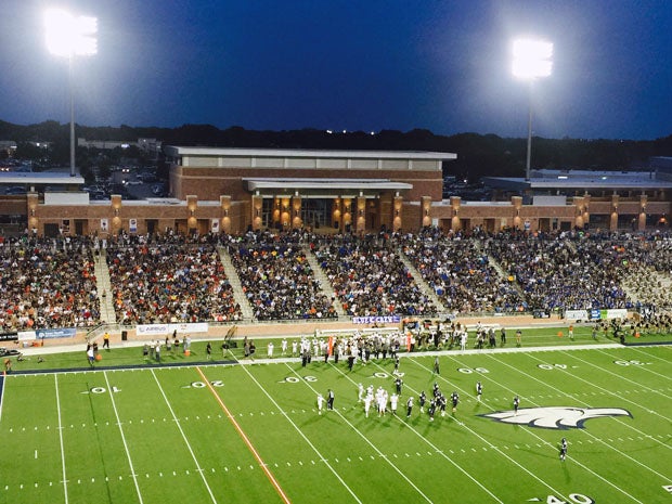 Opening Night at Eagles Stadium 2015. 