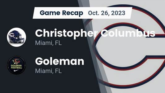 Columbus piles up the points against Goleman