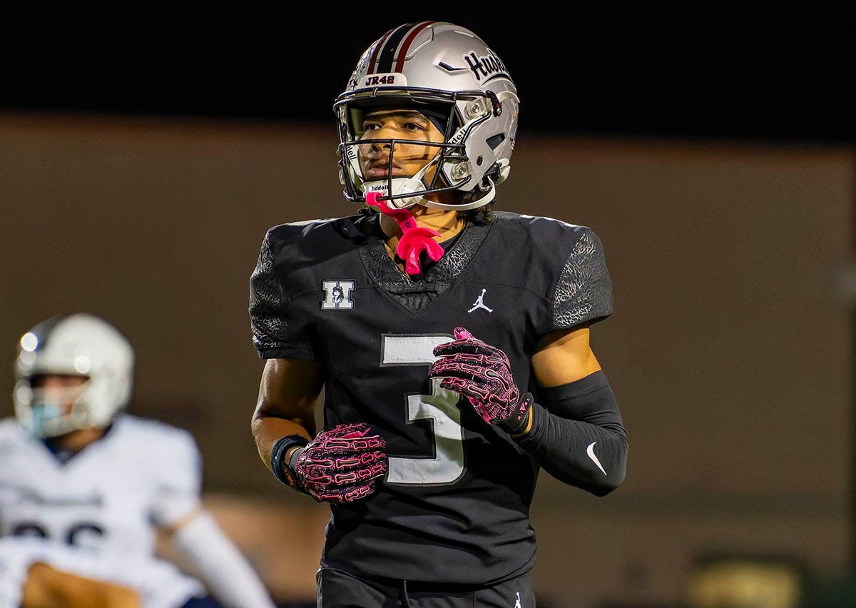 In nine games this season, sophomore Hamilton wide receiver Roye Hamilton III has 25 touchdown catches and 1,400 yards. The four-star has 17 offers including Arizona State, Oregon and Texas. (PHOTO: Steven Davis)