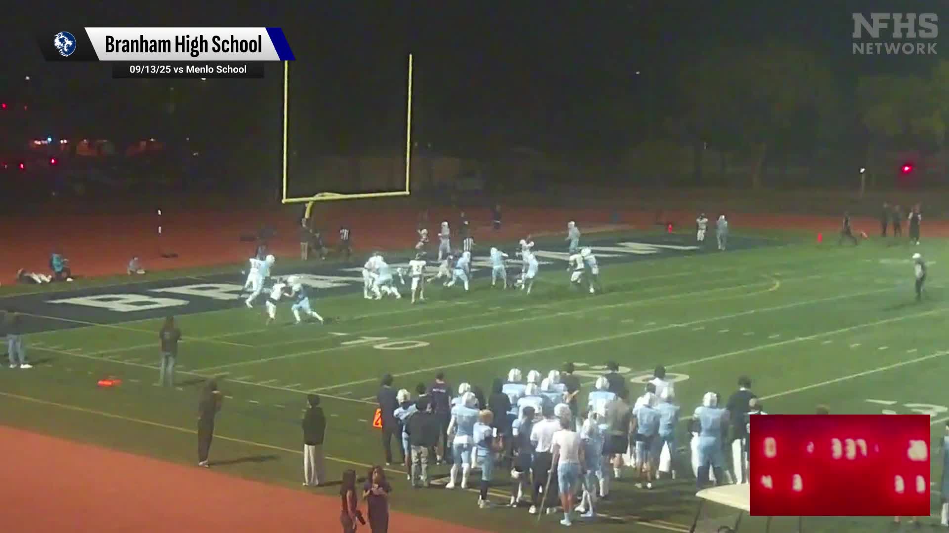 Football Recap: Branham Keeps Christopher's Under Pressure