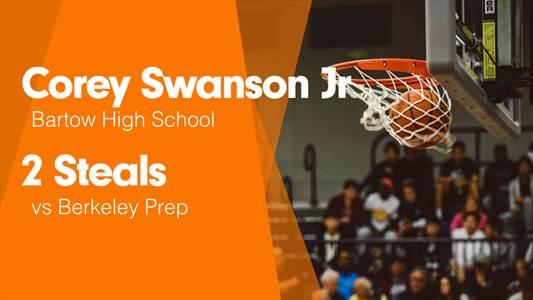 Corey Swanson Game Report: vs Milton