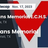 Football Game Recap: Corpus Christi Veterans Memorial Eagles vs. Veterans Memorial Chargers