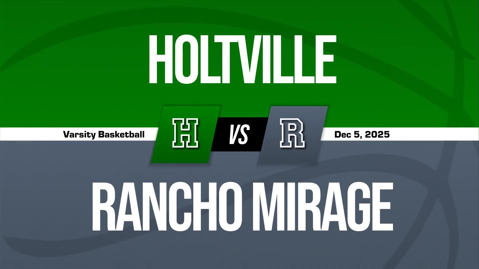 Basketball Recap: Make It Six in a Row for Rancho Mirage + How To Watch