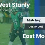 Football Game Recap: West Stanly vs. East Montgomery