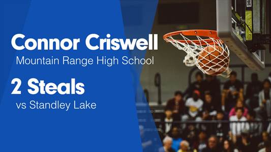 Connor Criswell Game Report: vs Broomfield