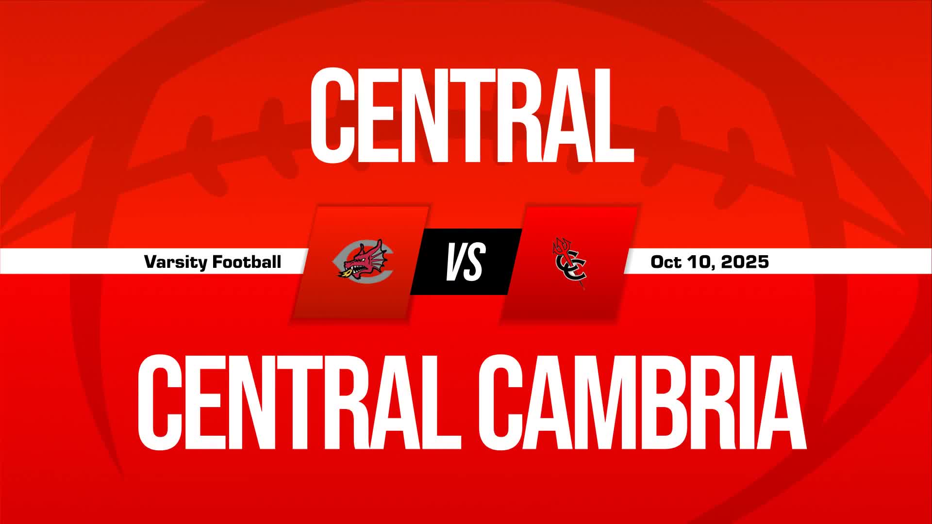 Football Game Preview: Central Dragons vs. Bald Eagle Area Eagles + How To Watch