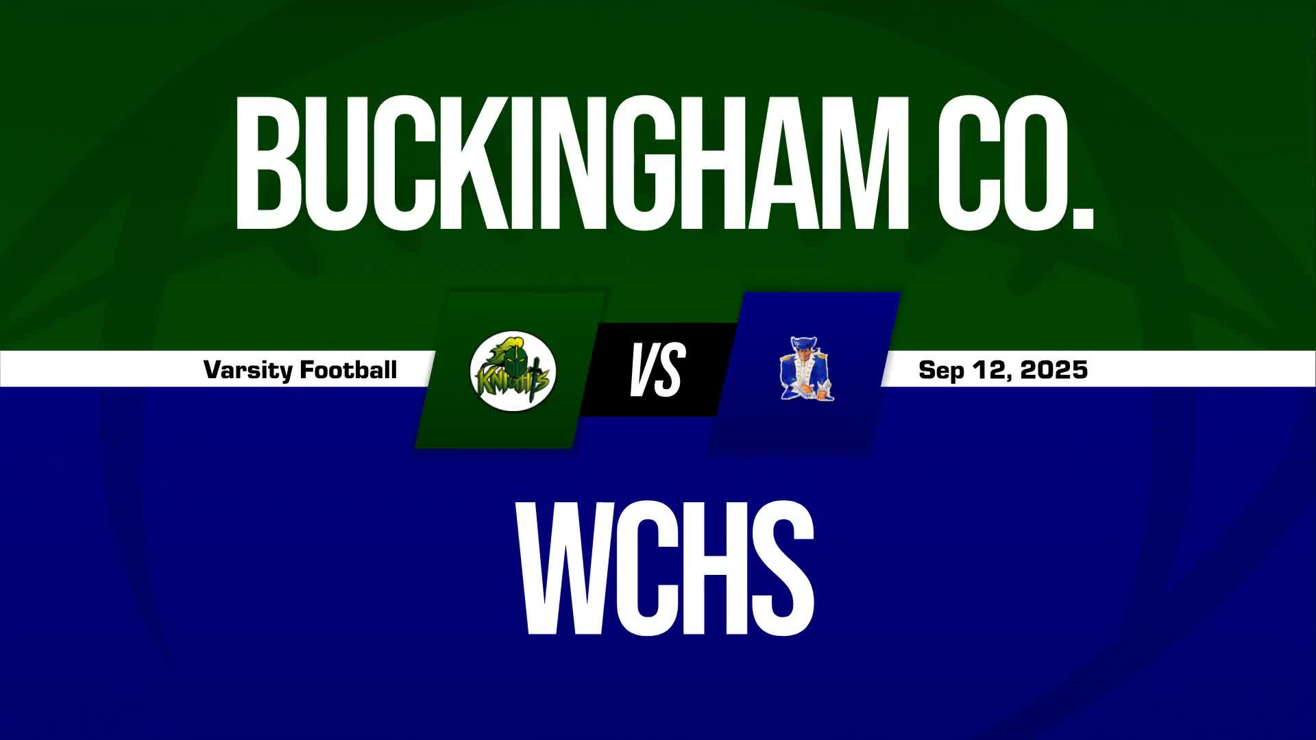 Football Game Preview: Buckingham Knights vs. Cumberland Dukes