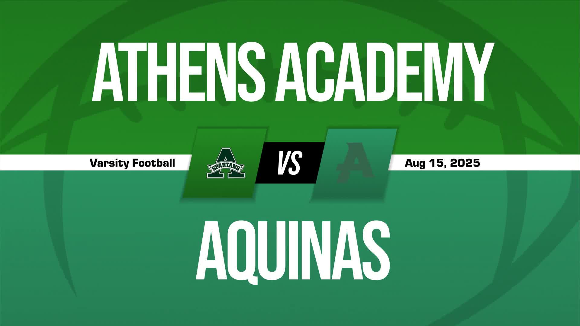 Football Recap: Athens Academy Picks Up Fifth Consecutive  Win + How To Watch