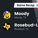 Football Game Recap: Rosebud-Lott Cougars vs. Moody Bearcats