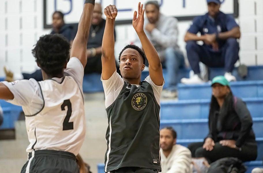 Anthony Brown piled up 30 or more points 18 times this season for Archbishop Carroll on the way to MaxPreps District of Columbia Player of the Year honors. (PHOTO: Tim Ho)