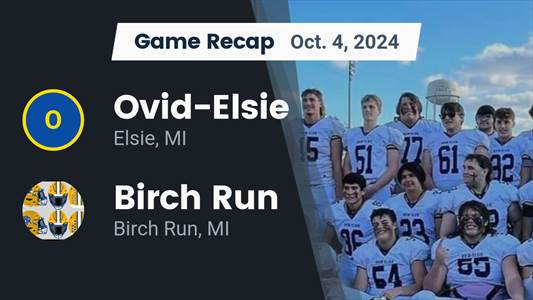 Football Recap: Birch Run Takes a Loss