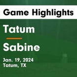 Sabine extends home winning streak to four