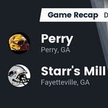Football Game Recap: Starr&#39;s Mill Panthers vs. Perry Panthers