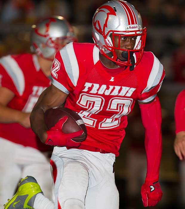 Davis rushed for 1,806 yards in 2012.