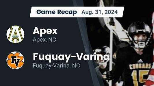 Football Game Preview: Apex Plays at Home