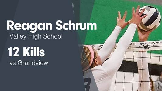 Reagan Schrum Game Report: vs Grandview