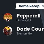 Dade County beats Pepperell for their third straight win