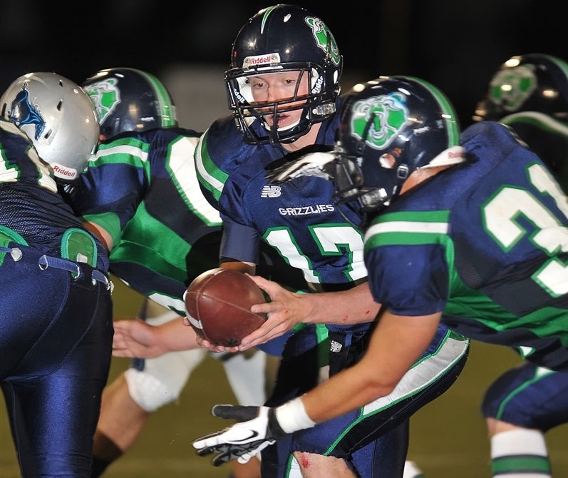 ThunderRidge quarterback Brody Westmoreland has proven to be a determined leader for the top-seeded Grizzlies. They take on No. 4 Valor Christian on Friday in the Class 5A state semifinals.