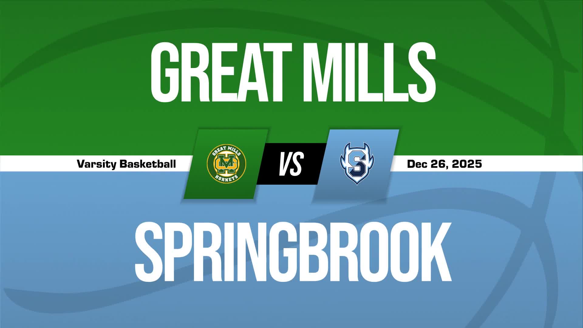 Basketball Recap: Great Mills Has No Trouble Against Springbrook + How To Watch