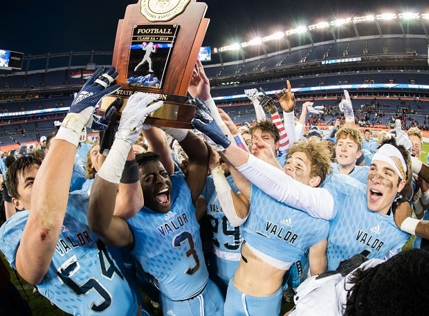 Valor Christian won the Colorado 5A state title.