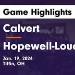 Calvert's loss ends five-game winning streak at home