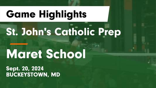 Volleyball Recap: St. John's Catholic Prep Comes Up Short