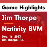 Basketball Recap: Nativity BVM comes up short despite  Trey Keating's strong performance