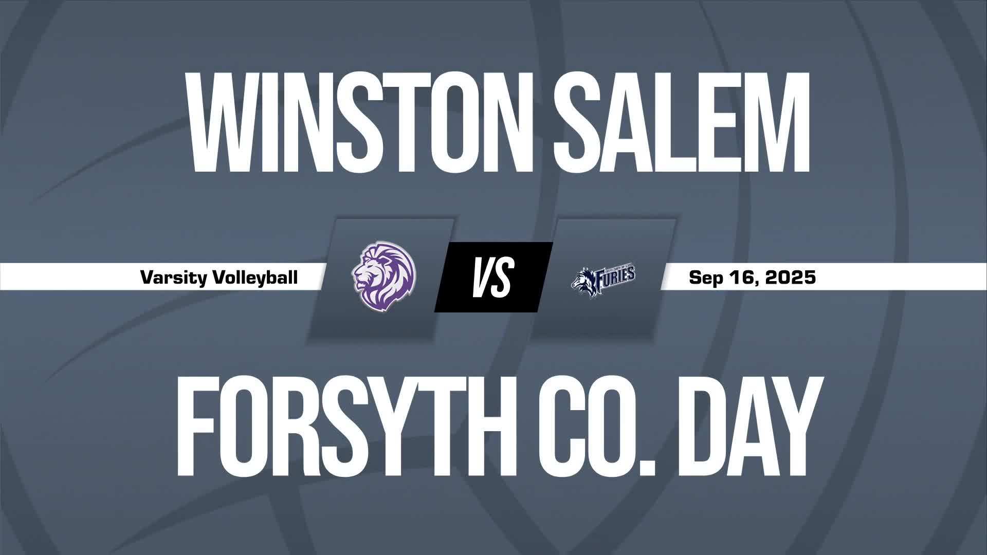 Volleyball Recap: Winston Salem Christian Comes Up Short + How To Watch